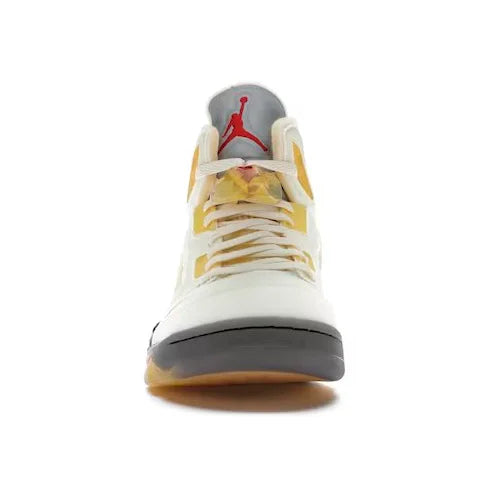 jordan 5, off white sail