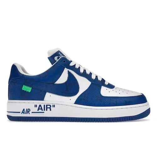 Louis Vuitton Nike Air Force 1 Low By Virgil Abloh White Royal