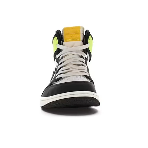 Jordan 1 high, white black volt university