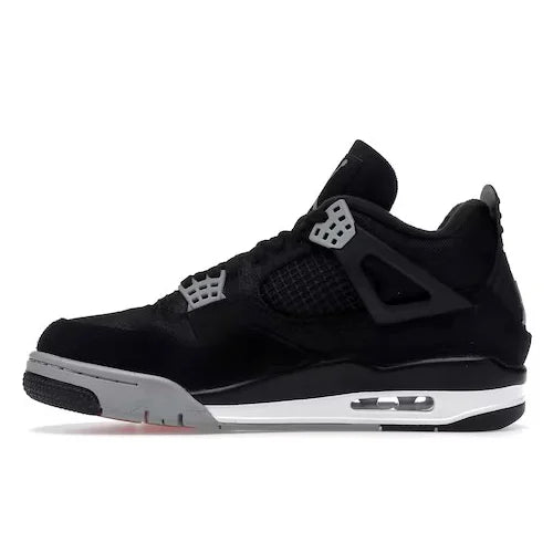 Jordan 4, black canvas