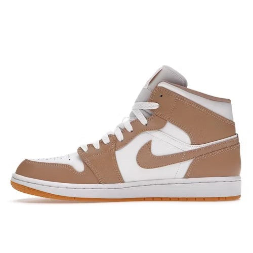 Jordan 1 mid, hemp tan gum