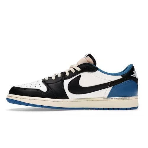 Jordan 1 low, travis scott x fragment