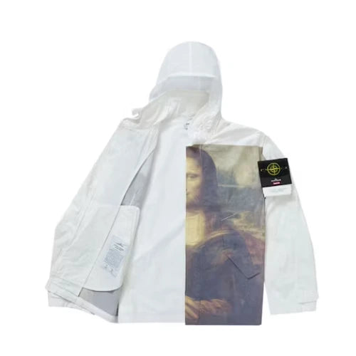 Supreme Stone Island Mona Lisa White